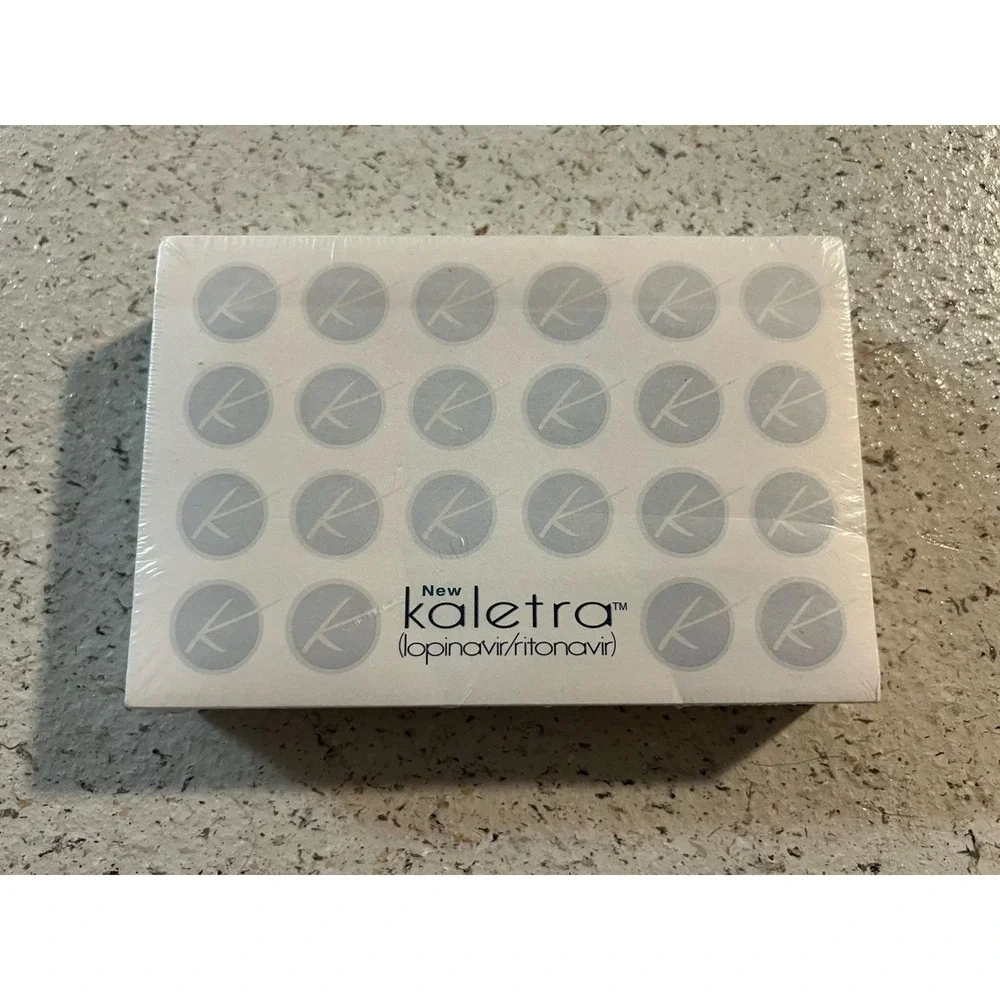 Vintage Sealed Kaletra Lopinavir/Ritonavir Pharmaceutical Promo Notepad Abbott